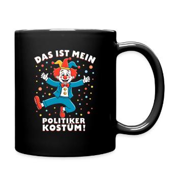 Carnival Costume Politician Carnival Carnival - Full Colour Mug - black - Right