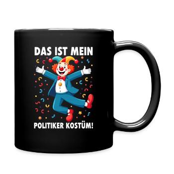 Carnival Costume Politician Carnival Carnival - Full Colour Mug - black - Right