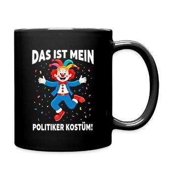 Carnival Costume Politician Carnival Carnival - Full Colour Mug - black - Right