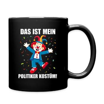 Carnival Costume Politician Carnival Carnival - Full Colour Mug - black - Right