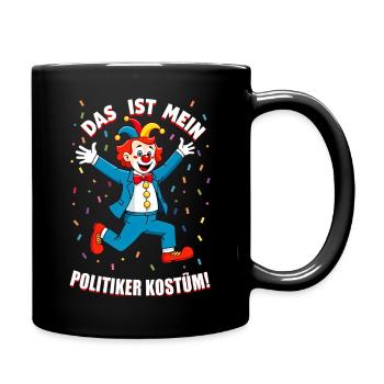 Carnival Costume Politician Carnival Carnival - Full Colour Mug - black - Right