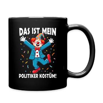 Carnival Costume Politician Carnival Carnival - Full Colour Mug - black - Right