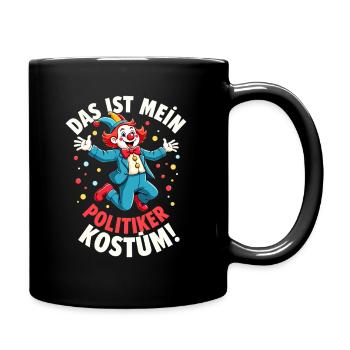 Carnival Costume Politician Carnival Carnival - Full Colour Mug - black - Right