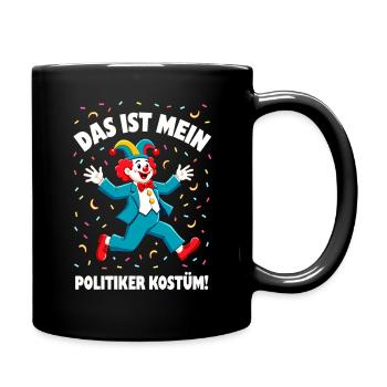 Carnival Costume Politician Carnival Carnival - Full Colour Mug - black - Right