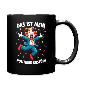 Carnival Costume Politician Carnival Carnival - Full Colour Mug - black - Right