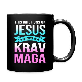 Krav Maga - Mug uni - noir - Droite