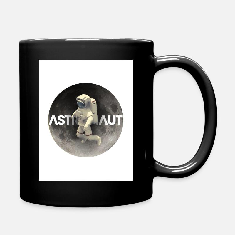 Astronaut - Full Colour Mug - black