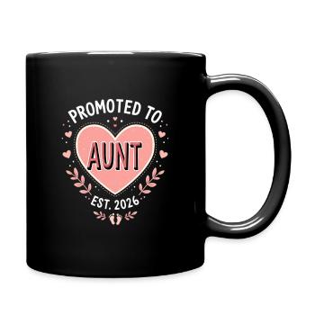 Tante 2026 Tante 2026 Promue Tante 2026 - Mug uni - noir - Droite