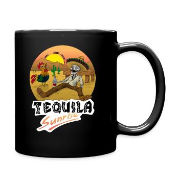 Tequila Sunrise - Mug uni - noir - Droite