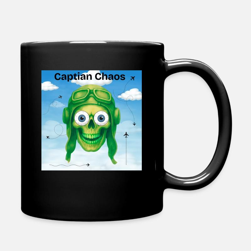 T-shirt Captain Chaos - Mug uni - noir