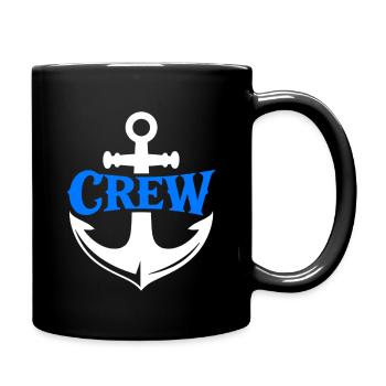 Blue Anchor Crew Logo - Full Colour Mug - black - Right