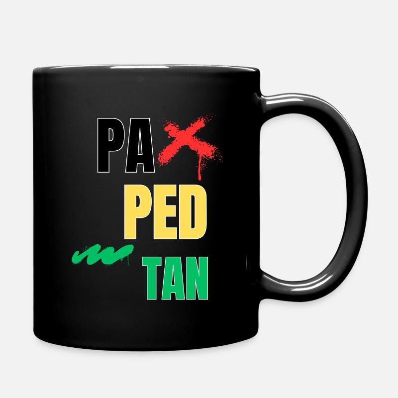 pa_ped_tan - Full Colour Mug - black