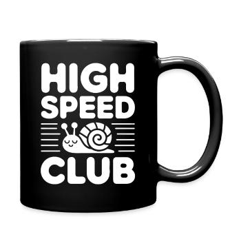 Turbo Snail Fun - Full Colour Mug - black - Right