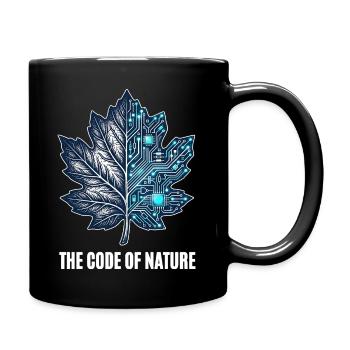 The Code Of Nature - Full Colour Mug - black - Right