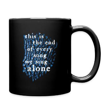 Halo - Tasse einfarbig - Schwarz - Rechts