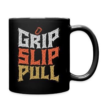 Grip Slip Pull Graphic Tee - Full Colour Mug - black - Right