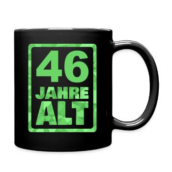 Age 46 - Full Colour Mug - black - Right