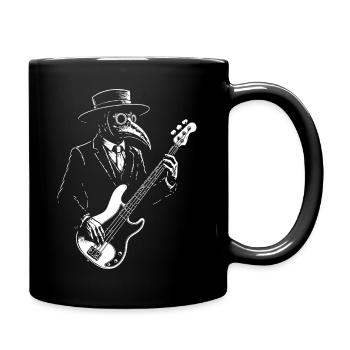 Pestdoktor Bass Groover - Tasse einfarbig - Schwarz - Rechts