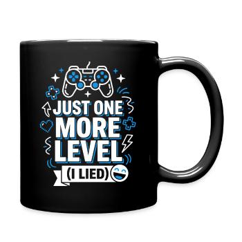 Juste un dernier niveau de gamer qui dit - Mug uni - noir - Droite