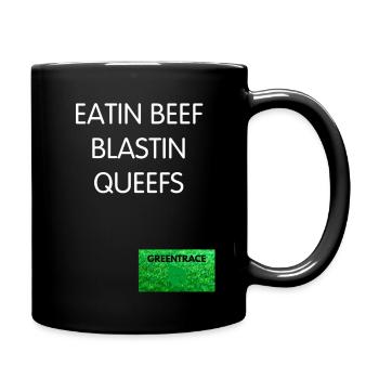 Beef Blastin Queefs - Full Colour Mug - black - Right