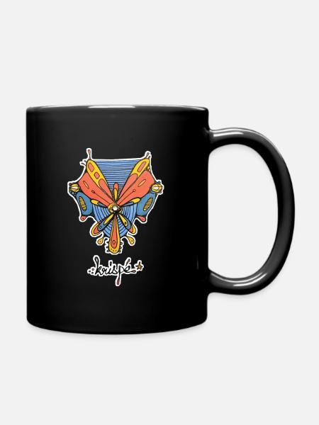 Cosmic Adventurer - Full Colour Mug - black