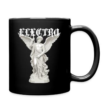 Elektro-Engel-Statue Gothic - Tasse einfarbig - Schwarz - Rechts