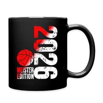 Basketball Master Shirt 2026, red white - Full Colour Mug - black - Right