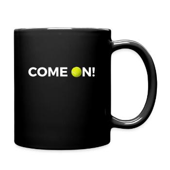 Match Point - Tasse einfarbig - Schwarz - Rechts