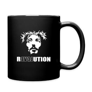 Révolution Relovution - Mug uni - noir - Droite