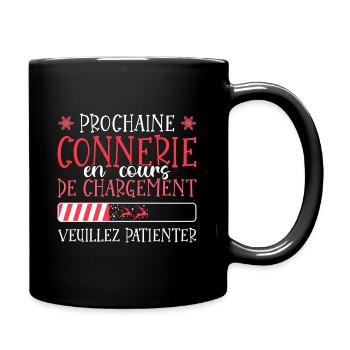 Connerie En Cours Noël Cadeau Humour Ado Enfant - Mug uni - noir - Droite