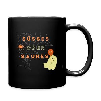 HALLOWEEN - Tasse einfarbig - Schwarz - Rechts