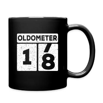 18th birthday 18 years Funny 18th birthday - Full Colour Mug - black - Right