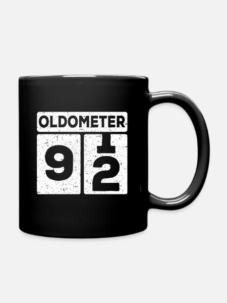 92ter Geburtstag 92 Jahre Lustiges 92 Geburtstag - Tasse einfarbig - Schwarz