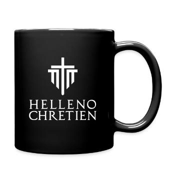 Helleno Chretien 🏺 Faut l'savoir hein ! - Mug uni - noir - Droite