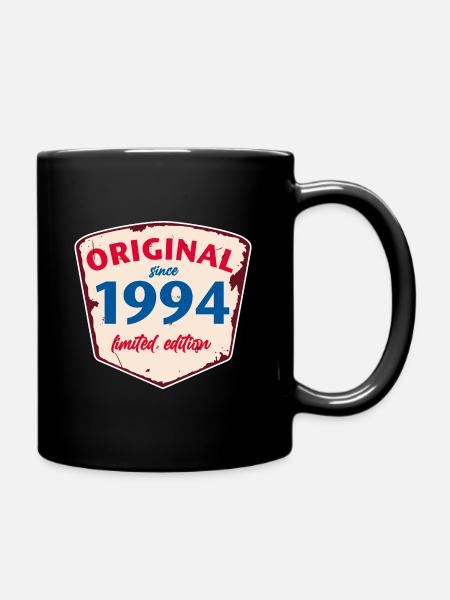 1994 Blechschild - limeted edition - Vintage - Full Colour Mug - black