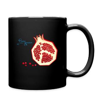 Pomegranate Apple - Full Colour Mug - black - Right
