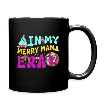 Dans ma joyeuse époque maman Noël Mères Parents - Mug uni - noir - Droite