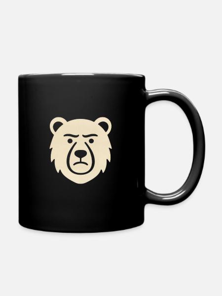 The Bear - Tasse einfarbig - Schwarz