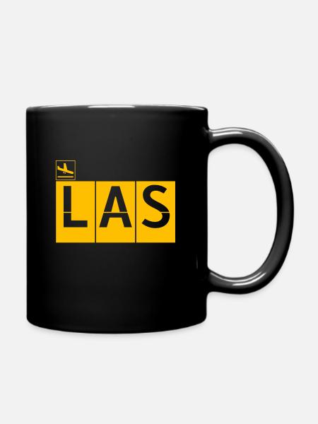 Las Vegas LAS - Mug uni - noir