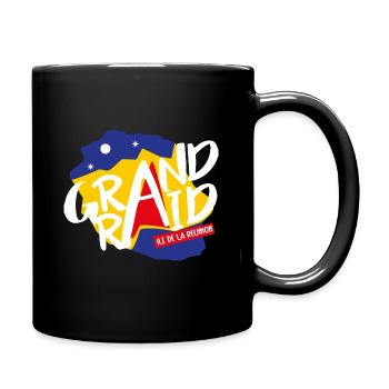 Grand Raid Ile de la Réunion Trekking ultra-trail - Mug uni - noir - Droite