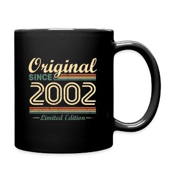 Original 2002 Vintage cadeau d'Anniversaire Rétro - Mug uni - noir - Droite