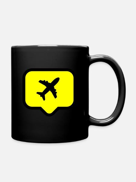 Aéronef! - Mug uni - noir