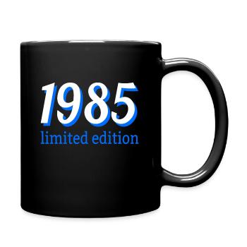 40. Geburtstag 40er Limited Edition 1985 - Tasse einfarbig - Schwarz - Rechts