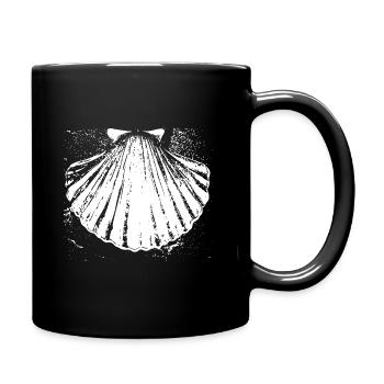 Chemin - Pétoncle - Pèlerinage - Santiago - Mug uni - noir - Droite