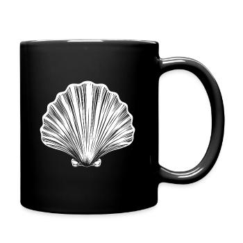 Chemin - Pétoncle - Pèlerinage - Santiago - Mug uni - noir - Droite