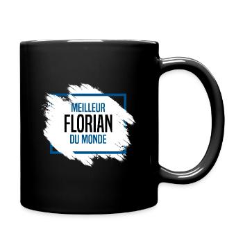 Florian - Mug uni - noir - Droite