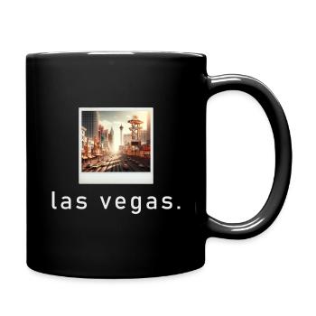 Photo rétro du Strip de Las Vegas - Mug uni - noir - Droite