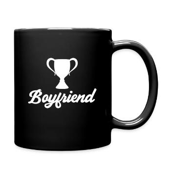 Freund Paare Liebe Beziehung Partner Geschenkidee - Tasse einfarbig - Schwarz - Rechts