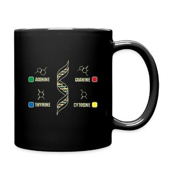DNA biochemist - Full Colour Mug - black - Right