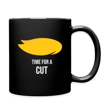 Harris vs  - Tasse einfarbig - Schwarz - Rechts